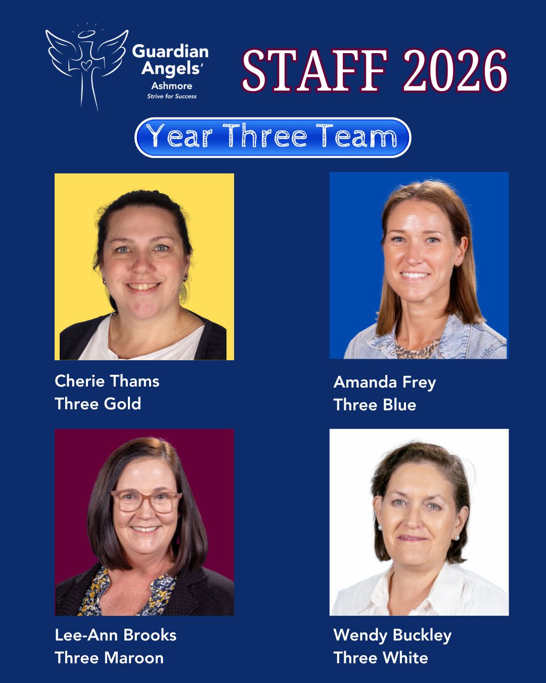 Year Three team Staff Members
